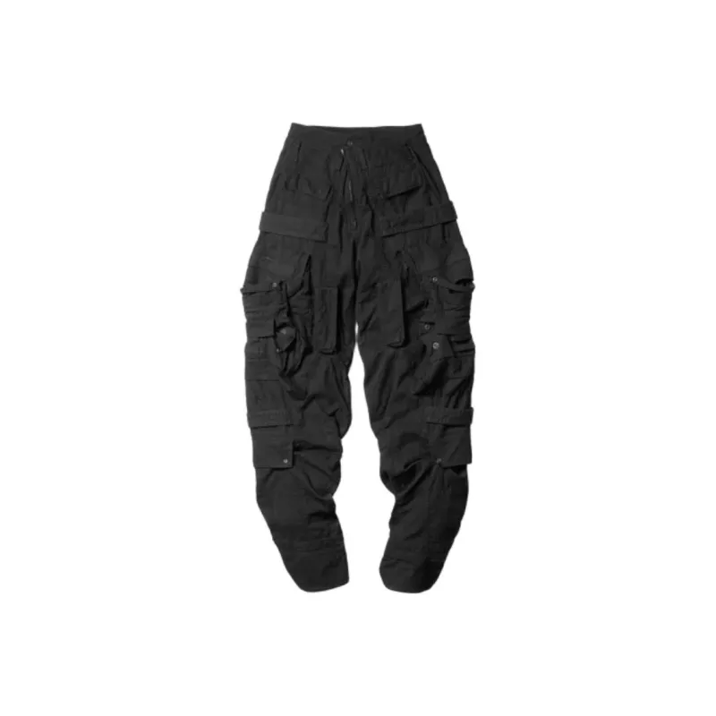 JULIUS Cargo Pants Men Black-2