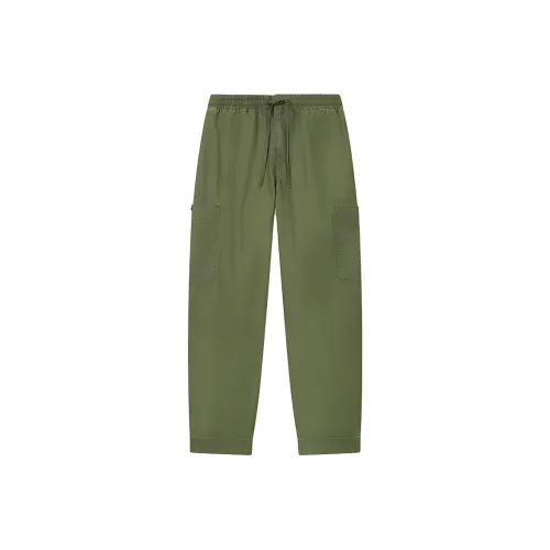 KENZO SS25 Casual Pants Men's Dark Khaki