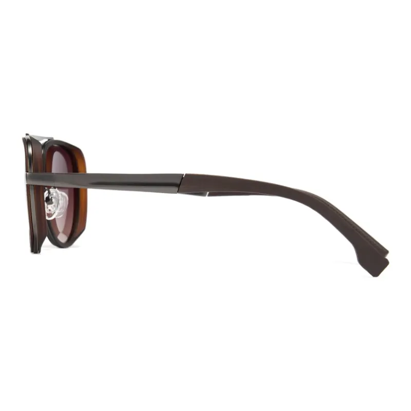CYXUS TR/Memory Plastic Aviator Sunglasses Men's-11