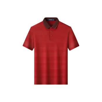 Loz Polo Shirts Men Burgundy