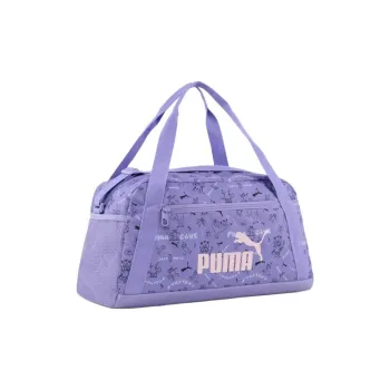 PUMA PhaseAOP Polyester Travel Bag 17L Kids' Lavender