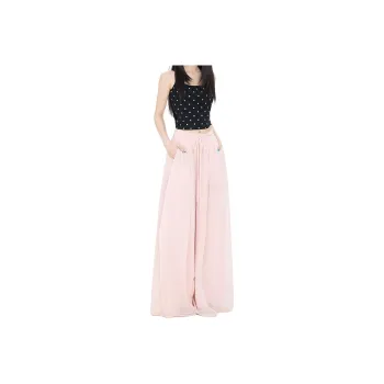 7 SEVFUN Casual Pants Women's Lotus Root Pink Trousers