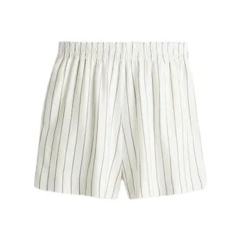 H&M Casual Shorts Women's White/Beige