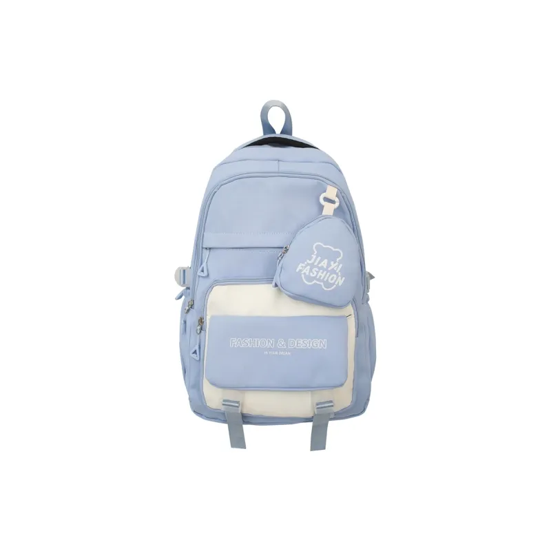 Yalu Nylon Backpack Unisex Multicolor-3