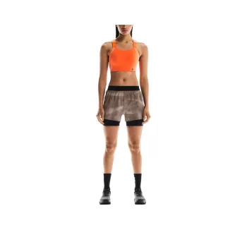 On Performance AOP Sports Shorts Women's Graphite Gray/Black