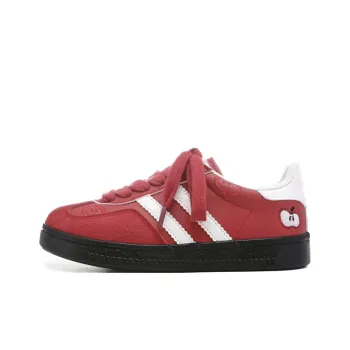 The New Age Family Low Top Skateboard Shoes Women's Red