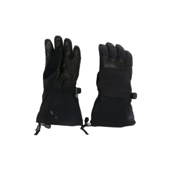 MAMMUT Polyamide, Polyester, Elastane Gloves Men's Black
