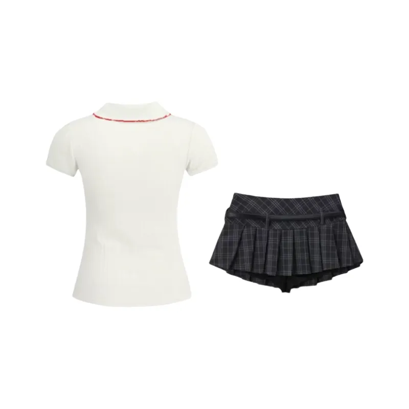 POPO.INFO Two Piece Skirt Sets Women's-1