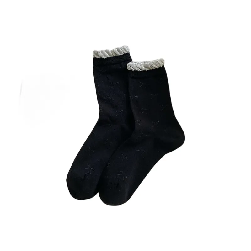 Gentle Welcome Mid Calf Socks Unisex Combo Set-7