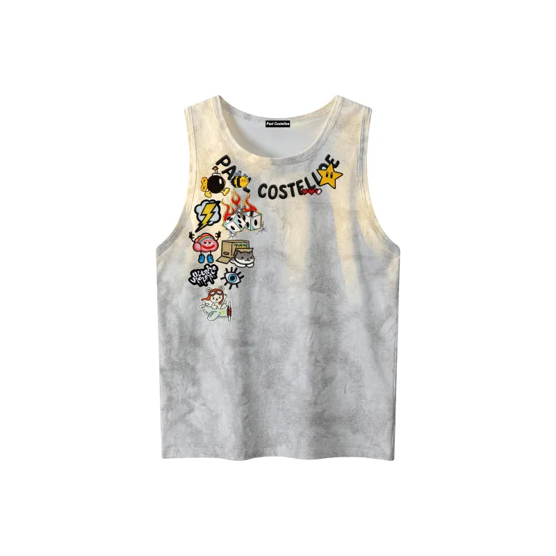 PAUL COSTELLOE Tank Tops Unisex-4