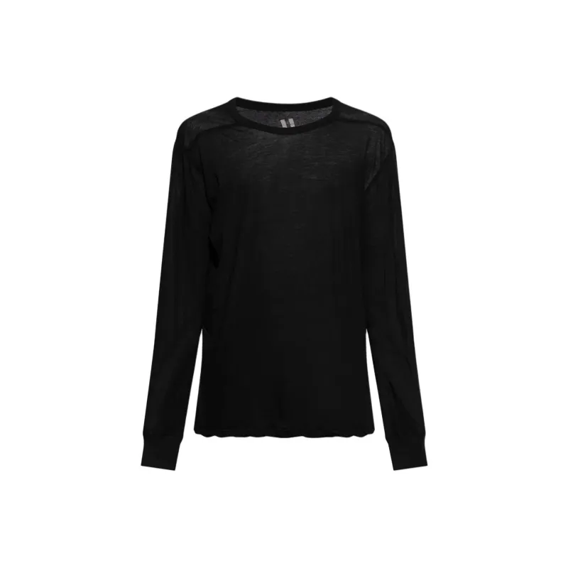 RICK OWENS Long Sleeved Crewneck T Shirt-0