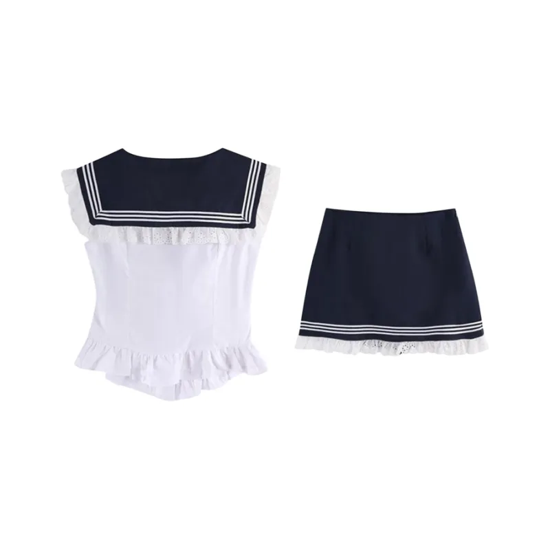 OZVO Two Piece Skirt Sets Women's-1