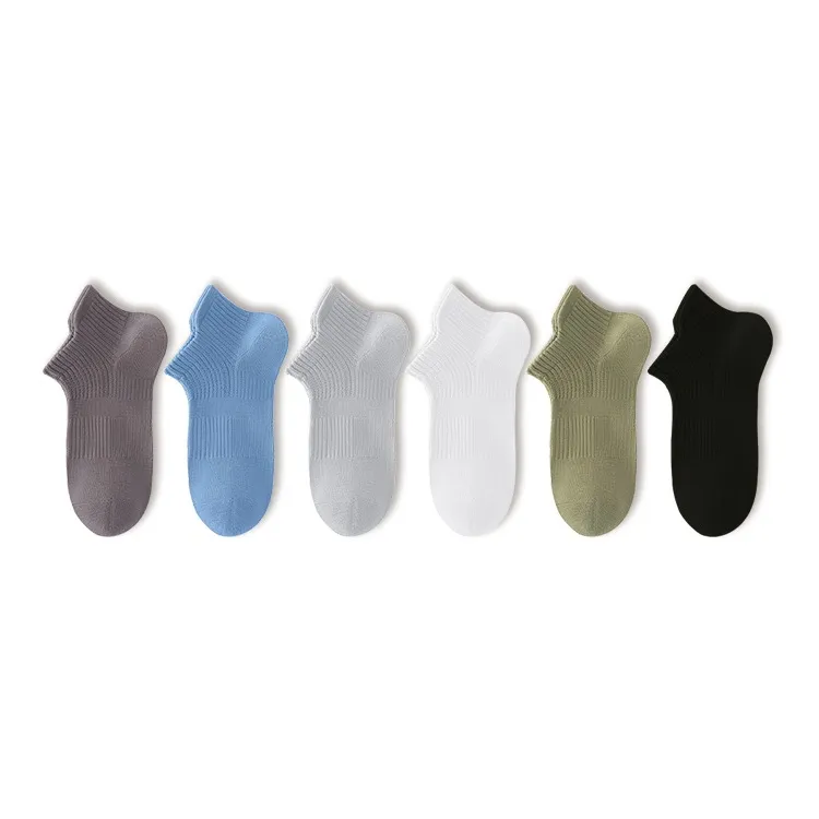 QINXIANGJIAN Ankle Socks Men's 5 Pack-8