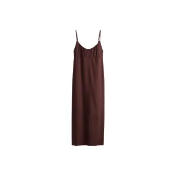 H&M Slip Dresses Women's Dark Brown