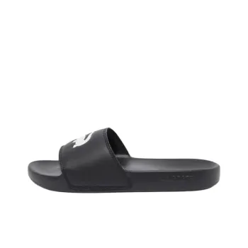 LACOSTE Serve Abrasion Resistant Slide Slippers Women's Black