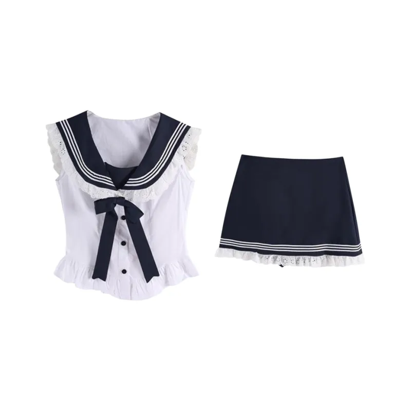 OZVO Two Piece Skirt Sets Women's-0