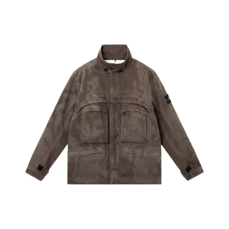 STONE ISLAND Raso Gommato Jacket-0