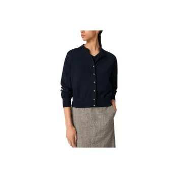 Bottega Veneta SS25 Casual Suit Women's Two Piece Set Marine Blue