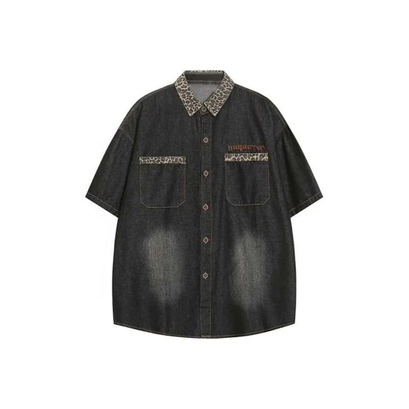 KIRHNE Shirts Unisex Black-1