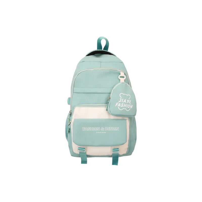 Yalu Nylon Backpack Unisex Multicolor-0