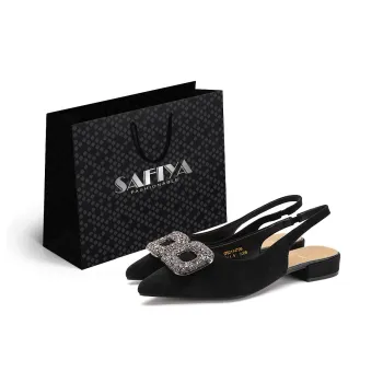 Safiya One Strap Sandals Women's Black