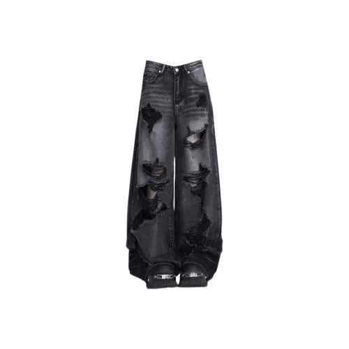 HKRXEC Jeans Men White