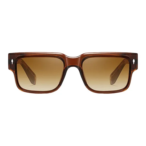 YUZHAOLIN PC Square Sunglasses Unisex-2