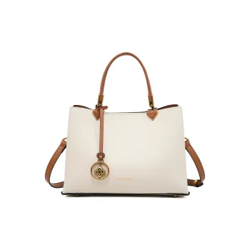 PIERRE CARDIN Top Grain Cow Leather Shoulder Bag, Handbag, Crossbody Bag Tubas Women's Beige/Dark Blue/Army Green/Brown