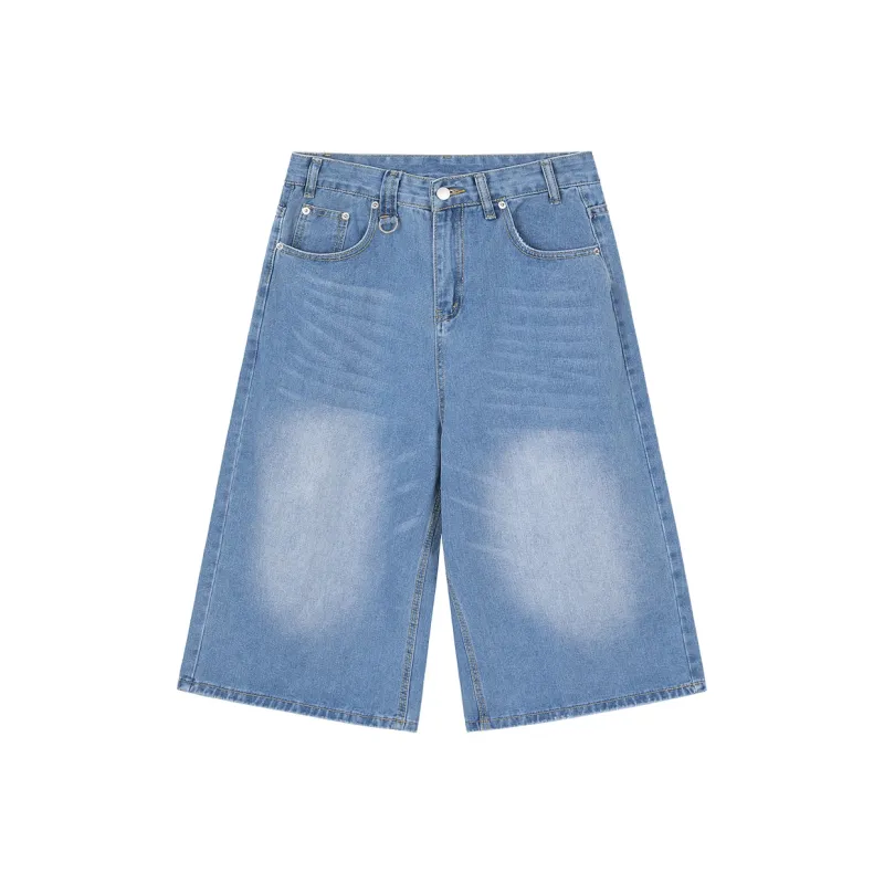 V37 Denim Shorts Unisex-3