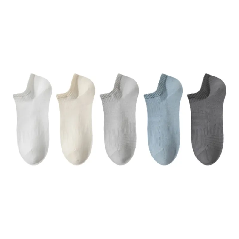 PLANDOO Ankle Socks Men's 5 Pack-4