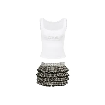 OZVO Two Piece Skirt Sets Women's