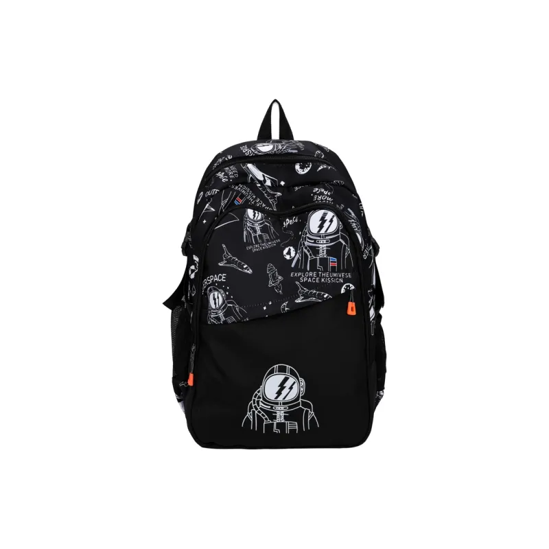 Kewuku Fabric Backpack Regular Unisex Multicolor-5
