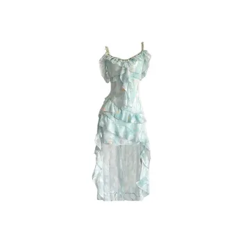 SKYA Slip Dresses Women's Turquoise
