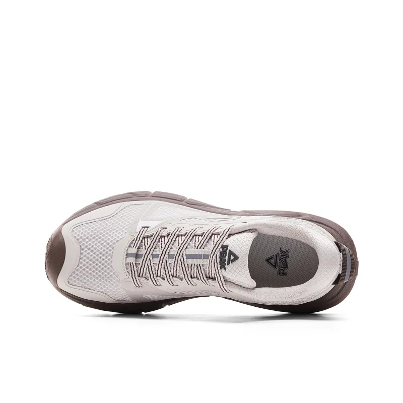 PEAK Cushioning, Rebound, Slip Resistant Low Top Running Shoes Women's Wheat Khaki-3