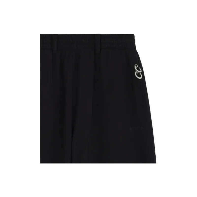WE11DONE Casual Pants Unisex Black-4