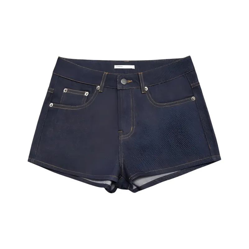 SLEEP AT 11 Denim Shorts Women's-5