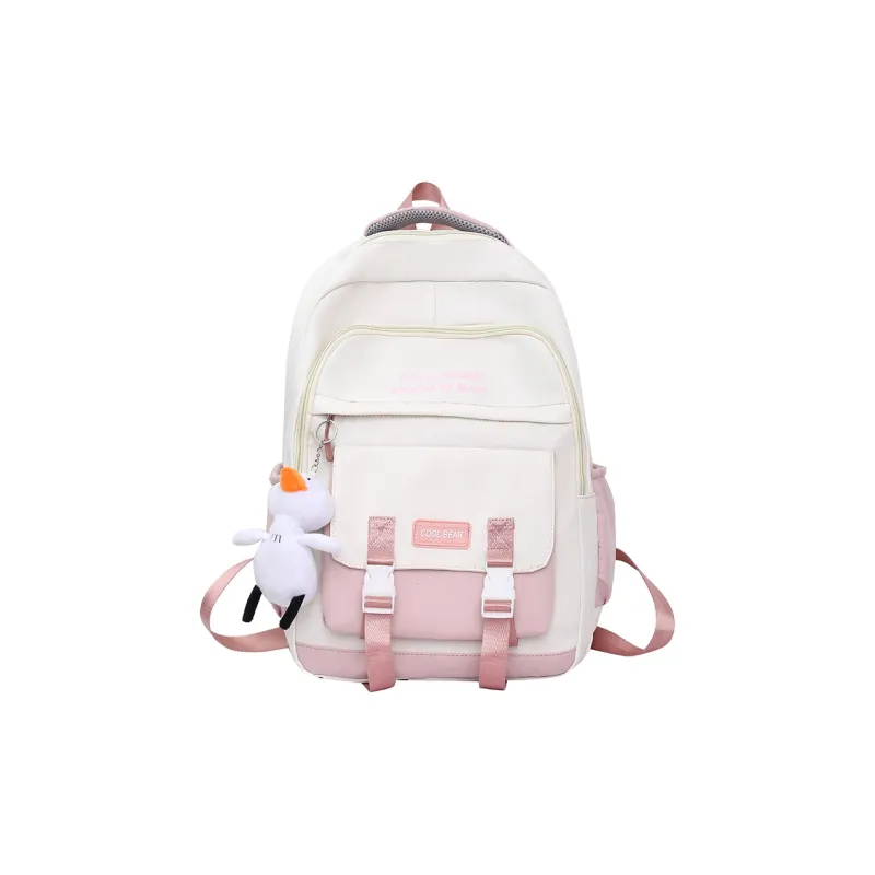 Yalu Nylon Backpack Unisex Multicolor-6
