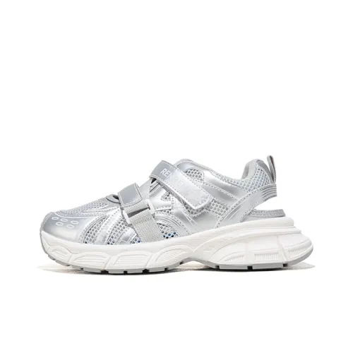 RENBEN Breathable, Height Enhancing, Lightweight River Trekking Shoes Women's Silver