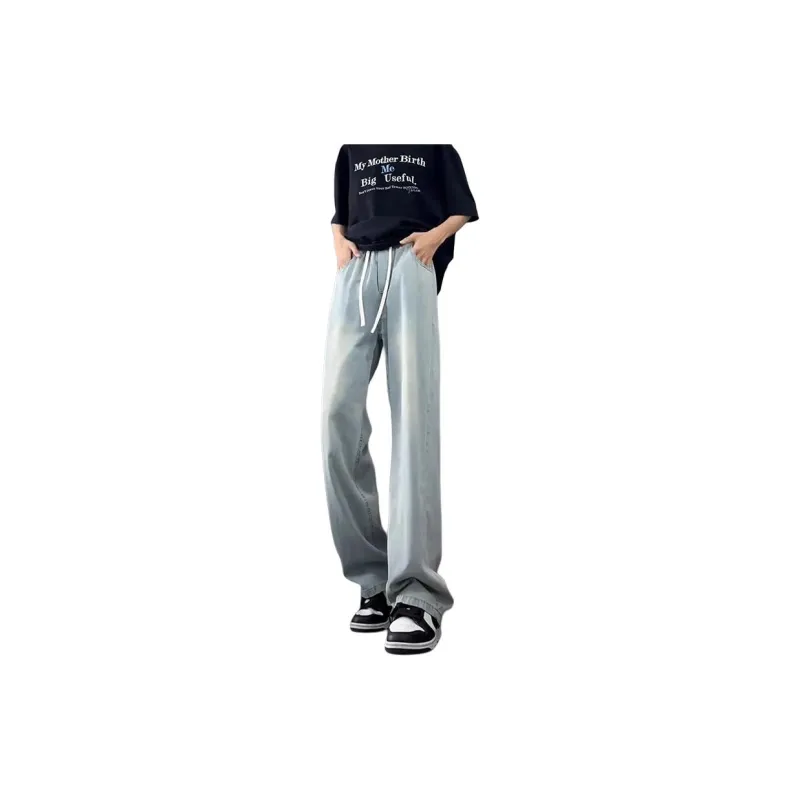DARK HORSE Jeans Unisex Washed Blue-0