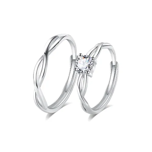 MISS TOOYA S999 Fine Silver Rings Unisex