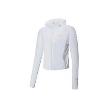 Erke Sports Collection Breathable Quick Dry UV Protection Sun Protection Clothing Women's True White
