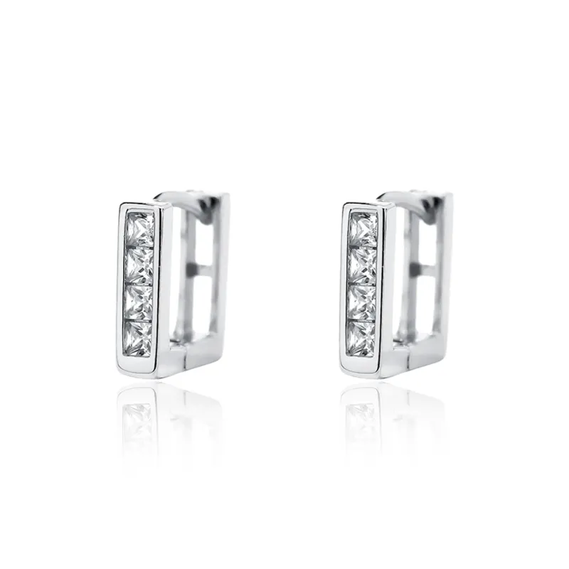 AIDIER 925 Sterling Silver Stud Earrings Women's-0