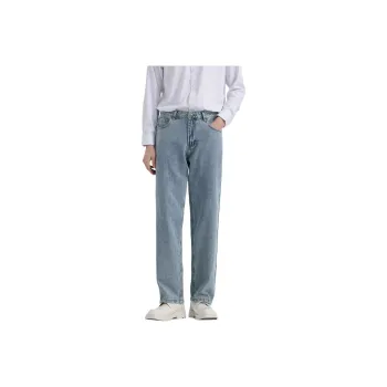 WILD LEADER Jeans Men Bleached Blue[NKW5138V96]