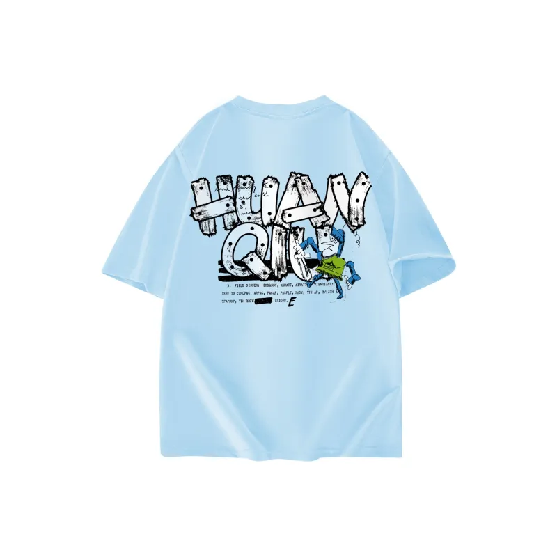 HUANQIU T-Shirts Unisex-16
