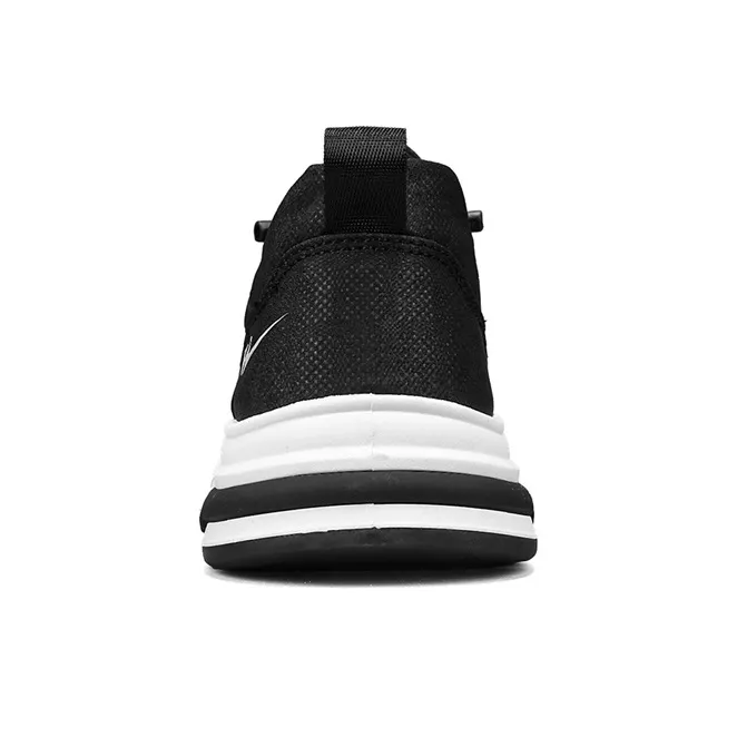 Binary Lightweight, Slip Resistant, And Abrasion Resistant Low Top Casual Shoes Men's Black-5