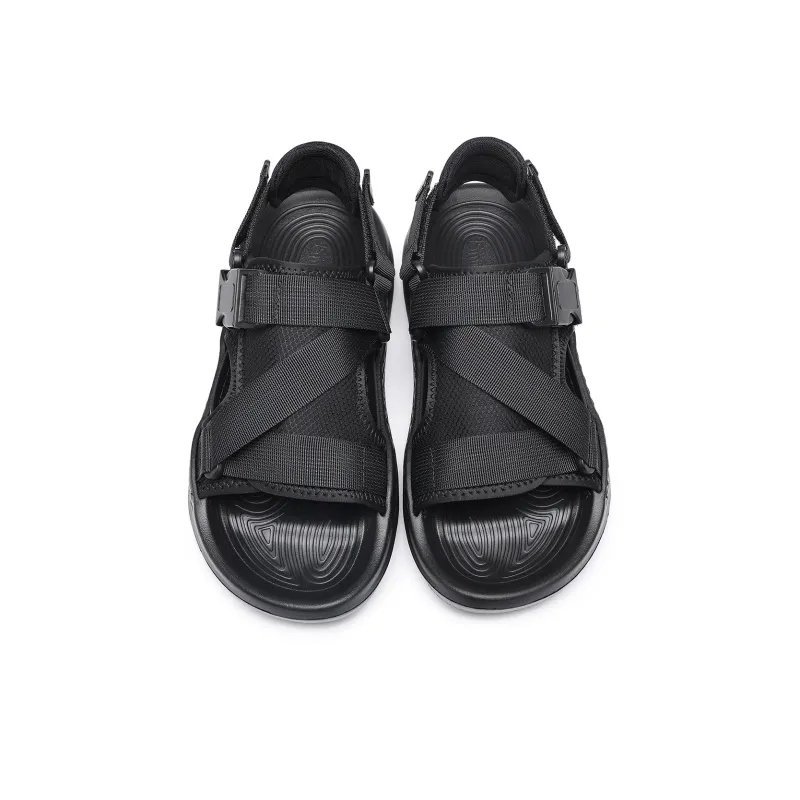 15 MINS Beach Sandals Men's Black-2