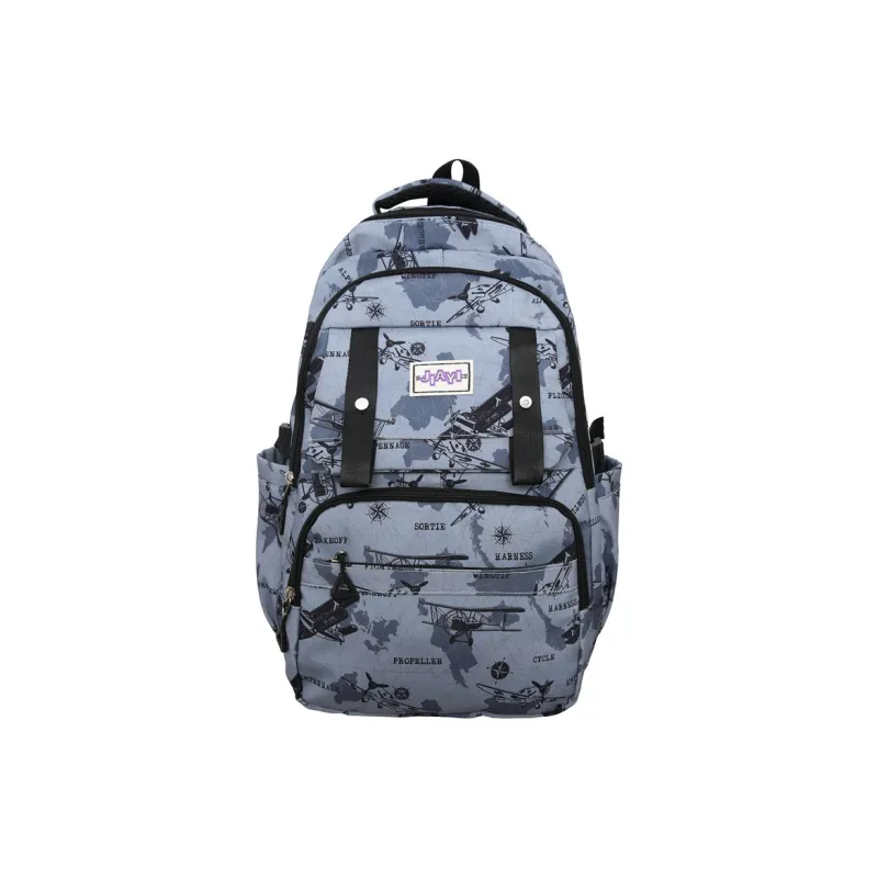 Yalu Nylon Backpack Unisex Multicolor-3