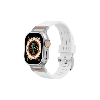 KVZUVUU Apple Compatibility Watch Band 214mm Silicone Material