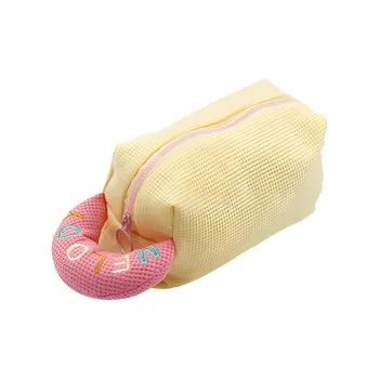 Gentle Welcome Cute Creamy Candy Large Capacity Fabric Makeup Bag, Storage Bag