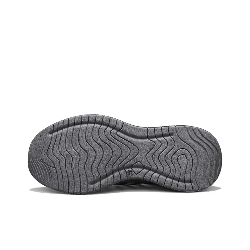 Binary Lightweight And Breathable Low Top Casual Shoes Men's Gray-4